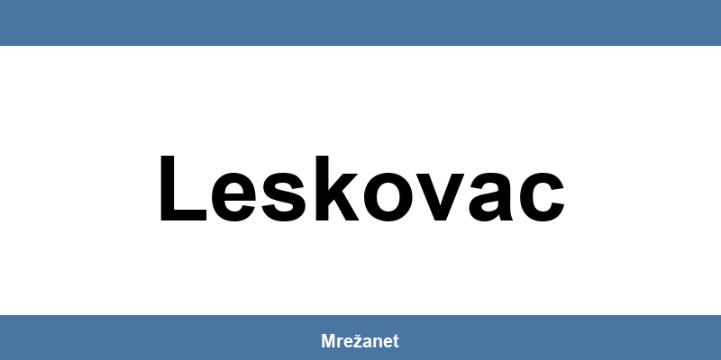 SBB kontakt telefon i poslovnice Leskovac