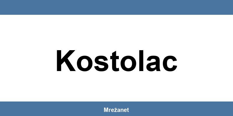 SBB kontakt telefon i poslovnice Kostolac