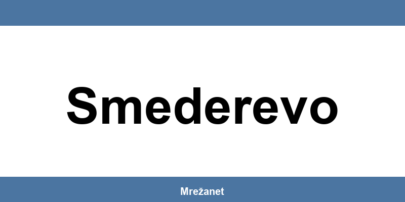 SBB kontakt telefon i poslovnice Smederevo